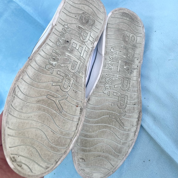 White Sperry Women's Pier View Sneaker - Picture 6 of 6